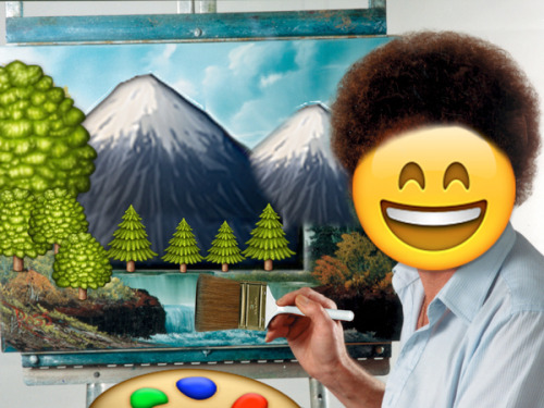 Bob Ross at his Easel - Bob Ross Requested by j0shdav1s Keep the requests coming!! 