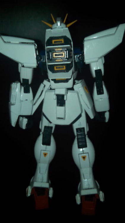 naotype:Wip of my F91 Gundam. Need to add weapons and touch up the paint then add decals and panel l