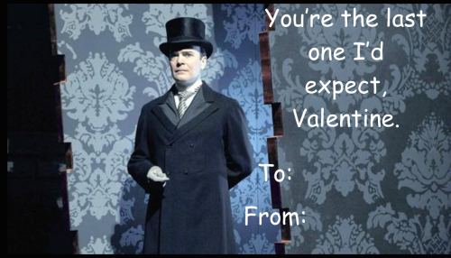 musicalsandotherstuff:Have some gglam Valentine’s Day cards.