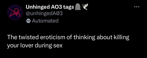 Unhinged Ao3 Tags That Made Me Think Of Scrlmi: