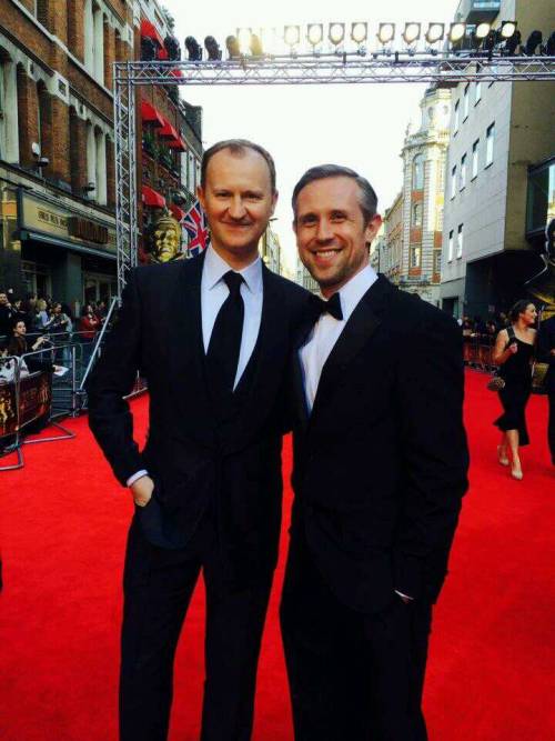 I’m sorry, but can we talk about how hot Mark Gatiss’s husband is, please?!