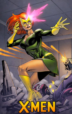 comicbookartwork:Marvel Girl