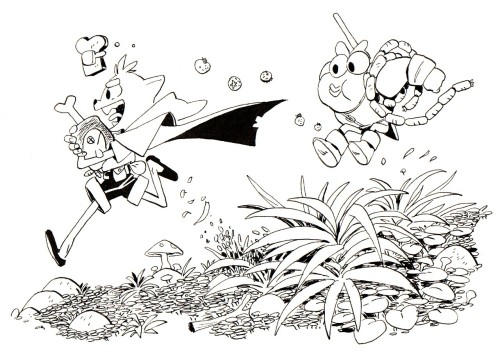 October Has Been A Crazy Busy Month For Me, So I Only Got To Participate In Inktober-Lite This Year.