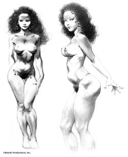 reginaldjuice:  FIRE AND ICE: Teegra, By Frank Frazetta