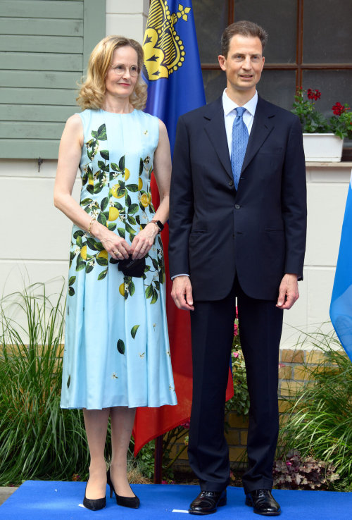 Princess Sophie of Liechtenstein  ||  Oscar de la Renta 
