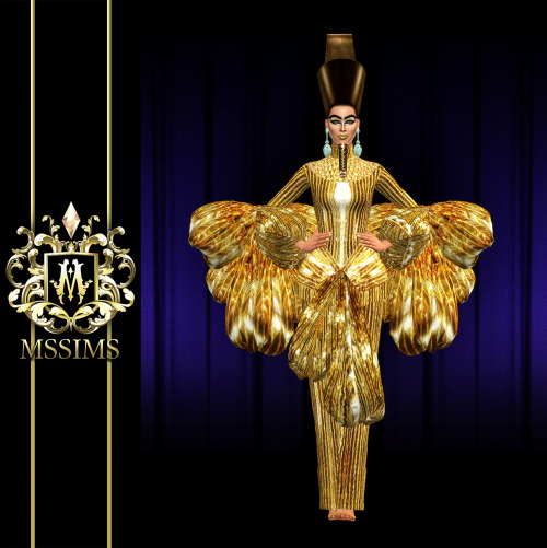 CHRISTIAN DIOR HAUTE COUTURE SPRING 2004 SET FOR THE SIMS 4ACCESS TO EXCLUSIVE CC ON MSSIMS4 PATREON