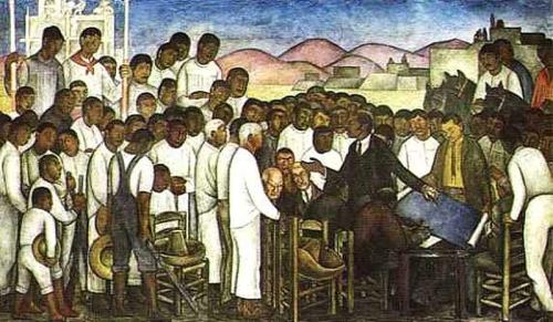 artist-rivera:  Partition of the Land., 1924,