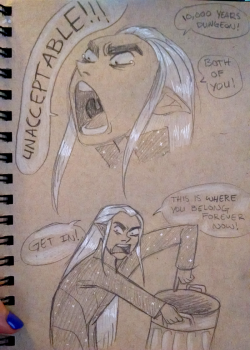 thorin-chan:thranduil finds out about his