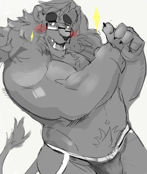 chumpydoodles:  Some beefy chunky lion