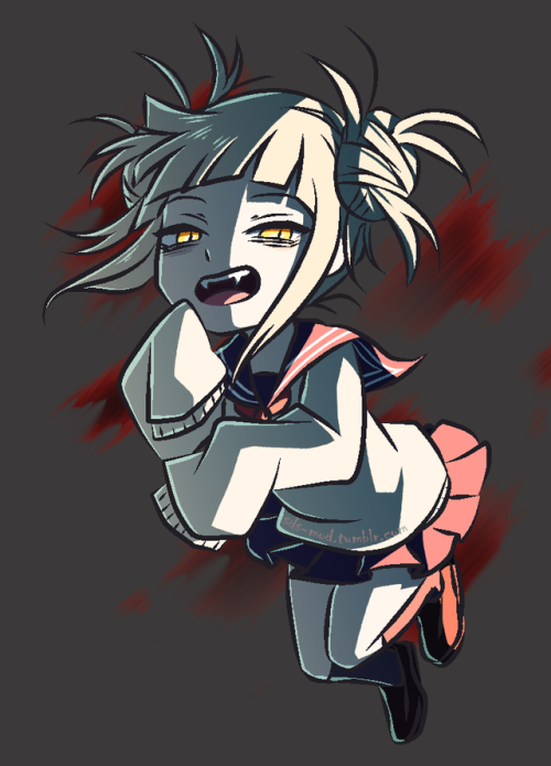 sds-mod:Started as a warm-up, but went on a little too long, a chibi of Toga because I can’t s