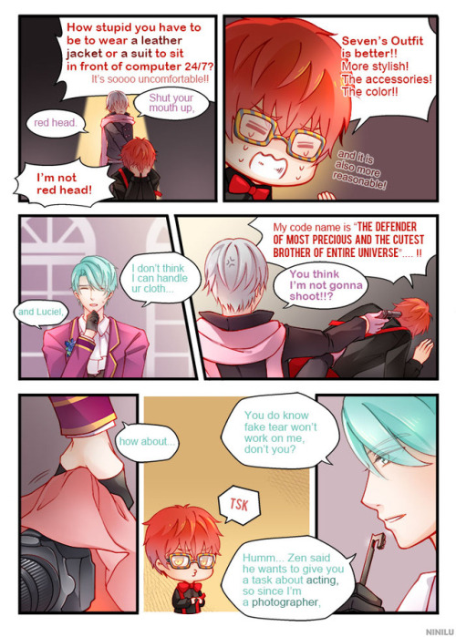 【 Twins Mission 】part.3 - 5Notice：*Routes mix *Kuso *read from Right to Left *Poor Eng lines Please 