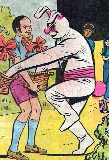 (½) Alright, I was going to post to remind everyone that Easter is coming, and to harken back to the Funny Bunny saga, but in looking back into it, I discovered something. The Funny Bunny story was a comic adaptation of a Live-Action episode of Spidey