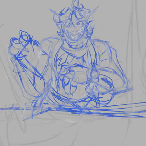 Sebastian Wips & Doodles (and Oc X Canon Jumpscare)