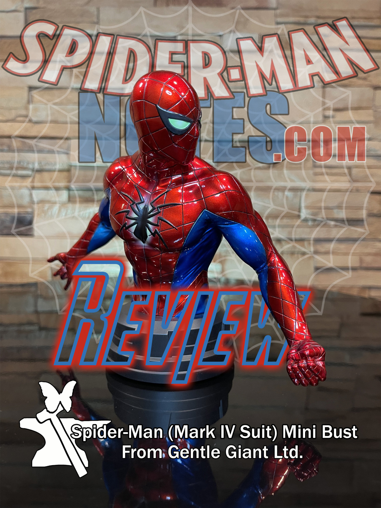 Gentle Giant Spider-Man Red & Blue Mini Bust Announced! - Marvel