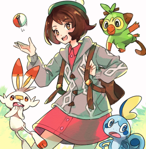 gen 8 starters!!!