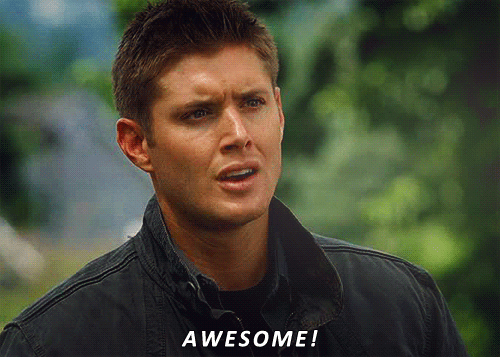 All the Supernatural Gifs — SPNG Tags: Dean / AWESOME / Looking for a...