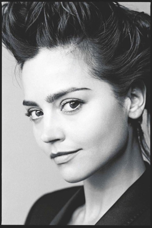 Jenna Coleman by David Bailey for Glamour UK, October 2016