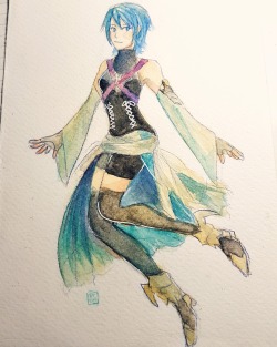 datflyingbaconbird:  aqua is v pretty i love her design (tumblr screws up the quality so much so plz click thank)