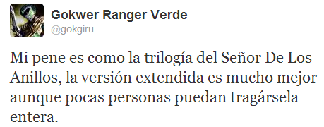 nomellamesfriki:  Gran frase para grandes Frikis Enviado por (lo siento hay un bug que no muestra los nombres)