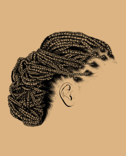 thewomb: In some black communities there’s still a stigma that kinky or coarse hair is “bad”, which couldn’t be further from the truth. There’s no such thing as good or bad when describing someone’s natural hair texture or type. To those struggling