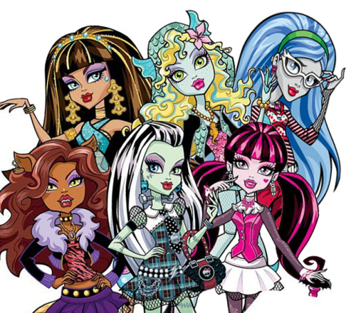 orquidia: monster high girls but they actually look like monsters