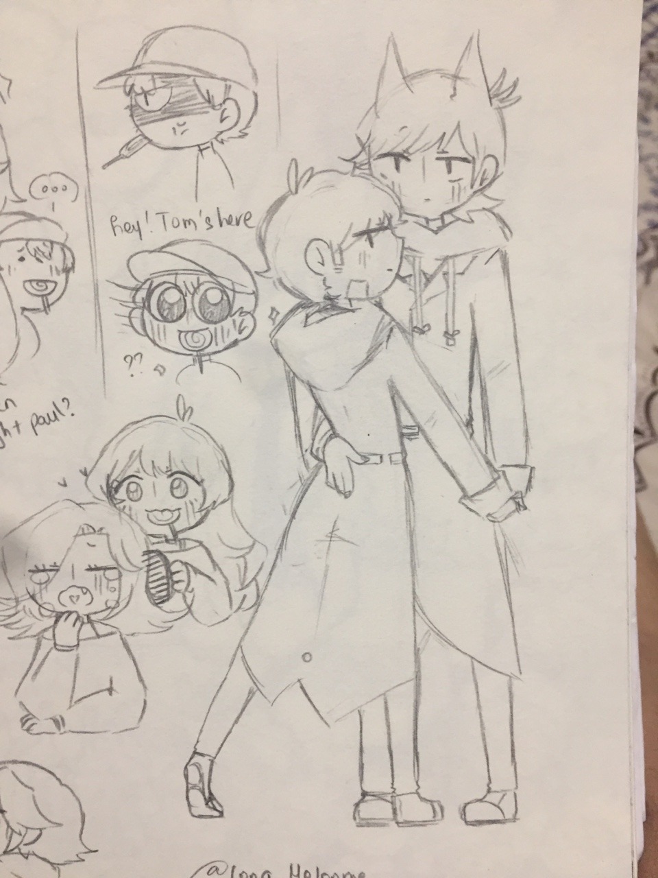 long-melonne:  I’m back to school… Again, so yeah This is my doodles in a week