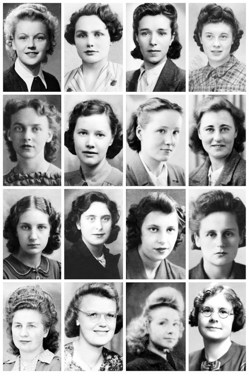 XXX  WWII HairstylesA collection of WWII photographs, photo
