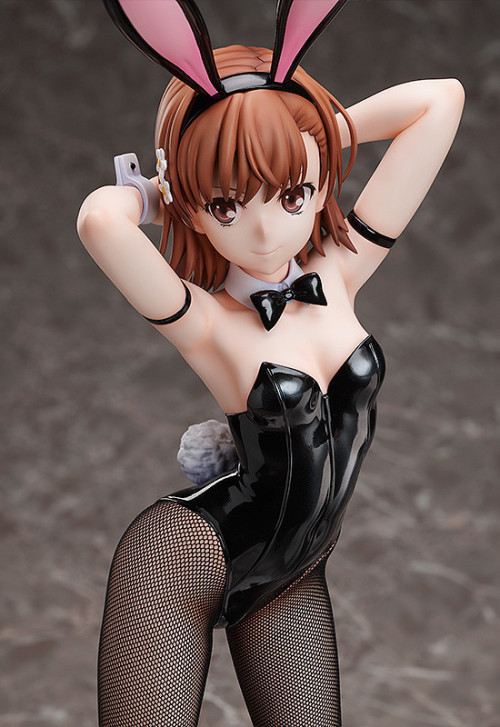 Toaru Kagaku no Railgun T - 1/4 Mikoto Misaka: Bunny Ver. 2nd Figure by Freeing. Release: Septe