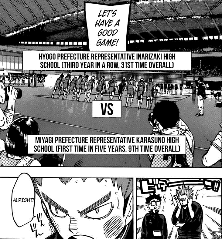 Haikyuu!!, Chapter 249 - Cacophony and Silence - Haikyuu!! Manga Online