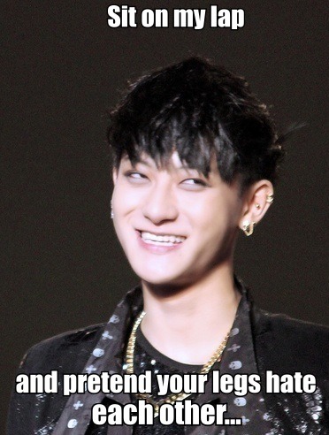 Perv Tao and his pickup lines. Sorry if it offends anyone&hellip;not really.