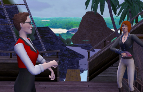 shoopysims:@totallymaxis Open House - Challenge Twenty One: Someone Else’s ShipSomeone else’s ship….