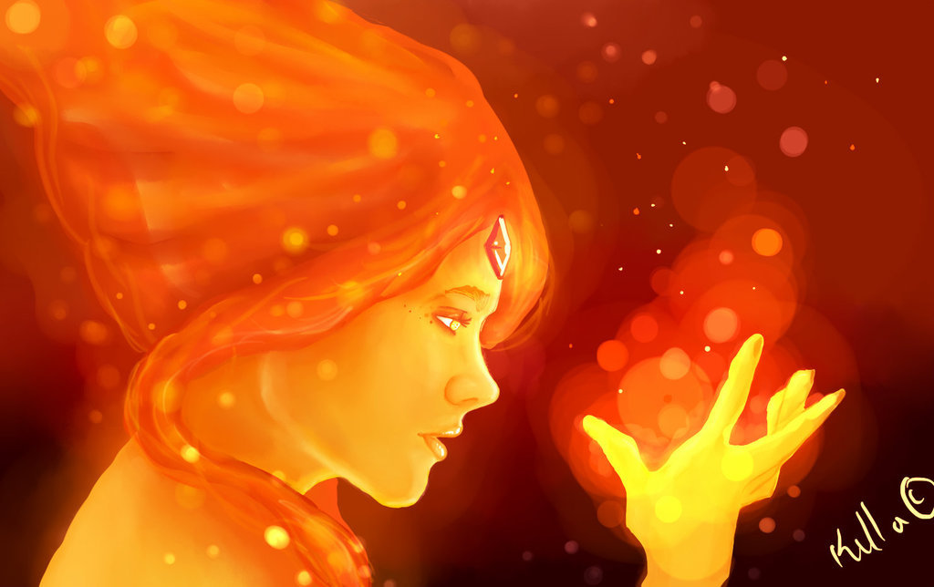 Flame Princess Speedpaint by Killer-Instincts