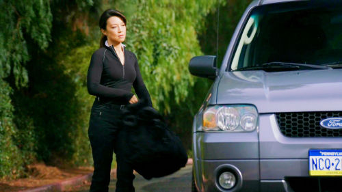 Melinda May Appreciation Month[&frac12; places]-Her mother&rsquo;s car