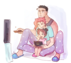 kynimdraws:  Family night