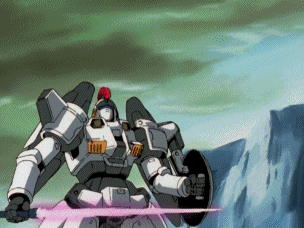 mecha-gifs:  Awesome Mecha Fights 18/?? Heavyarms vs Tallgeese   I remember watching