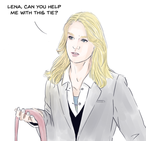 ginnsbaker:Lena Luthor vs Neckties 