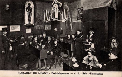 sixpenceee:  Cabaret du Néant (The Cabaret of the Void) Basically this was a sort