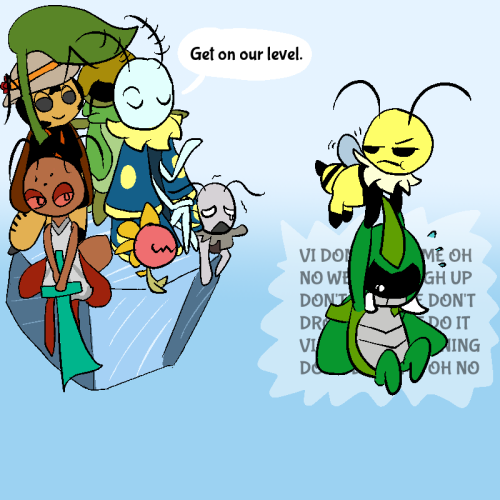 Bugtober Day 13 - FlyI like how, when you have multiple sidequests going on, you might have multiple