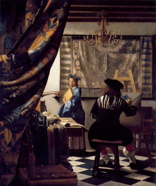 The Allegory of Painting (1666 - 1668) Johannes Vermeer