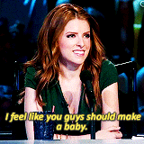 buxombibliophile:  She was a great guest judge not just because she’s Anna Kendrick, but because she seemed to have actually watched the show and was a total fangirl. 
