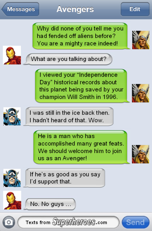 textsfromsuperheroes:  Happy Independence porn pictures