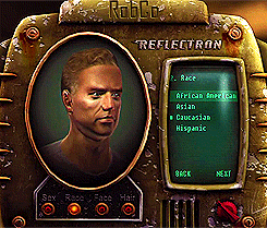 plasmarifles:  Things I love in video games: Character creation. 