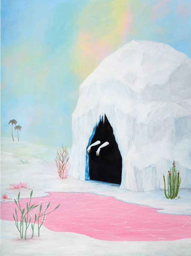 mybeamishboy:  rebeccachaperon:  Detail of “Lady of the Pink Lake”  Rebecca