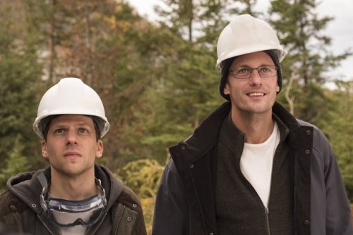First look at Alex and Jesse Eisenberg in The Hummingbird Project