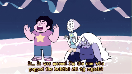 kurozu501:  keyofjetwolf:  ACTUAL LOL PEARL TOTALLY SOLD STEVEN OUT THAT IS MARVELOUS   #pearl is the fussiest bossiest mum #but have her in a situation where garnet might disapprove and suddenly she’s three and i love it #I MEAN AMETHYST I EXPECTED