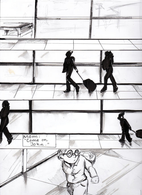 the-natbat:Good morning, Hank…So, I did a thing. I created this storyboard for my Character Animatio