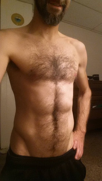 hairy-males: I must say, 34 is looking pretty good on me…First time here. Thoughts? ||| Hot a