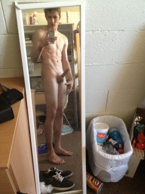 toddtx25:dumbcollegejocks:  Here’s part two of Cody from Oklahoma… Got him to show a little of that cute ass as well.  Yummmy boy