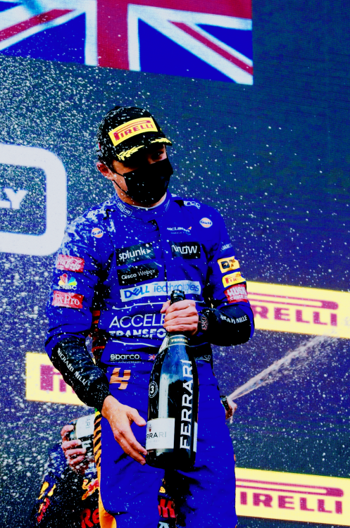 callumsmick: F1 2021 unexpected podiums (1/14)Lando Norris takes third place at the 2021 F1 Emilia-R