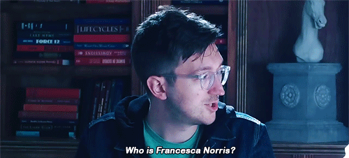 gabbiesworld:   But why does Shane sound like a jealous wife over Francesca Norris
